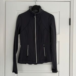 LULULEMON full zip ruffle sweater